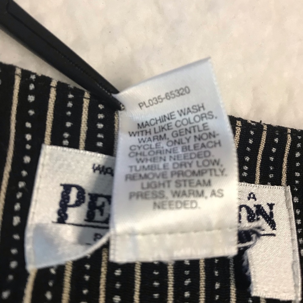 Pendleton Two Piece Jacket Blouse Shell Petite Med - image 4